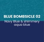 Typsy Beauty Double-Ended Eyeliner & Eyeshadow | Matte & Metallic Creamy Dual-Ended Eyeliner Pencil | One Swipe Application | Long-Lasting & Waterproof | Available in 5 shades | 2g (Blue Bombsicle 02)