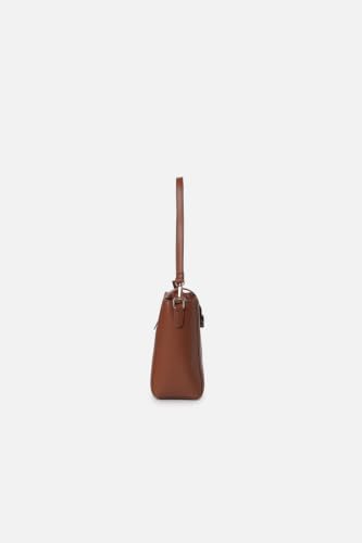 Women Brown Solid Casual Sling Bag