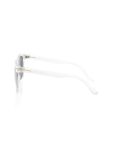 Fastrack Blue Square Plastic 100% UV Protected Sunglasses for Men and Women(P498BU4PV)