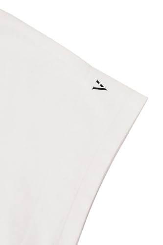 Van Heusen Women Round Neck Lounge T-Shirt and Shorts Set - Cotton - Short Sleeves,Elasticized Waistband_Lilly White_XXL