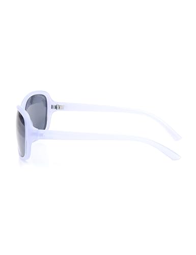 Fastrack Grey Bugeye Plastic 100% UV Protected Sunglasses for Women(P496GY3PV)