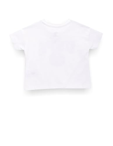 U.S. POLO ASSN. Girls Brand Print Cotton T-Shirt White