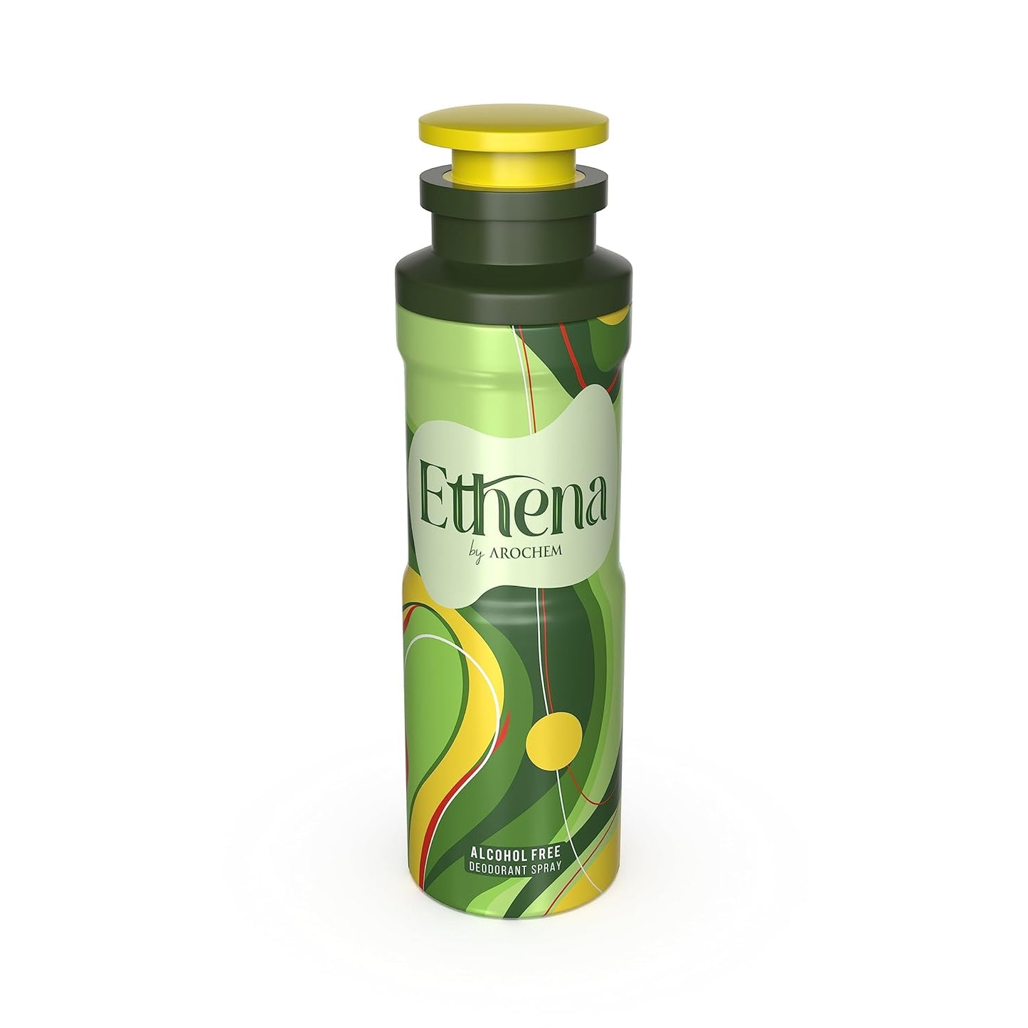 Ethena Alcohool Free DeoDorant Spray 200ml Aza 9ml Pure Perfume (Pack of 2)
