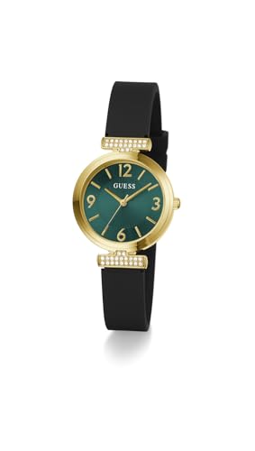 Guess Round 28mm Green Dial Analog Women Watch - GW0912L4