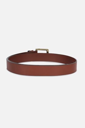 Allen Solly Men Brown Textured Casual Belt