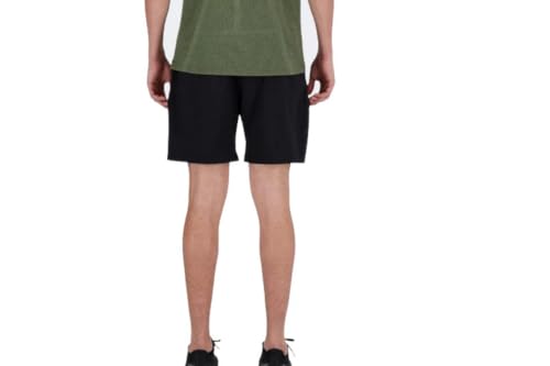 New Balance Men's Sport Essential Short 7" Linerless,Black,L