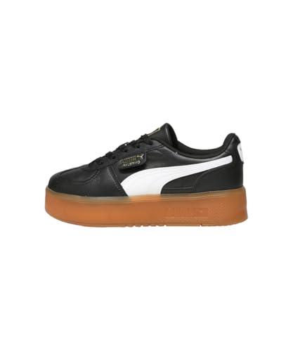 PUMA , Women, Palermo Elevata Lth Wns, Black-Gum, Sneaker, 3UK, (40046101)