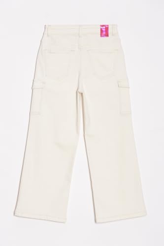 Allen Solly Girls Beige Regular Fit Jeans