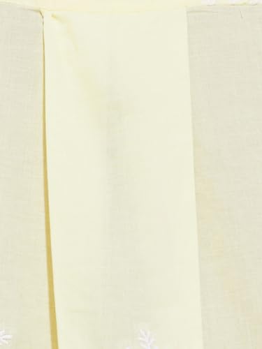 Max Alaya F x URB_N Women Embroidered Oversized Shirt(Yellow_M)