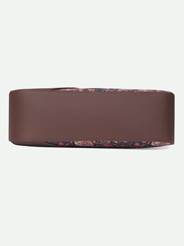 ZOUK Ira Handbag | Stylish Women's Handbag | Luxury Shoulder Bag for Women | Trendy | Fancy Ladies Handbags | Small Purse for Events | Water-Resistant | Paisley Print