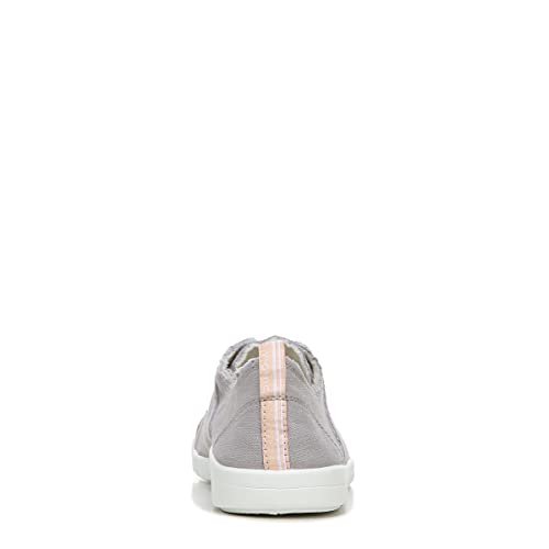 Vionic Beach Pismo Casual Women’s Fashion Sneakers-Sustainable Shoes That Include Three-Zone Comfort with Orthotic Insole Arch Support, Machine Wash Safe- Sizes 5-11, Light Grey Canvas, 5 UK