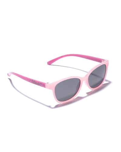 Carlton London Pink Toned with Polarised Lens Rectangle Sunglass for girl