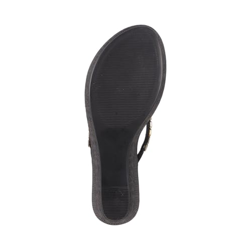 Metro Womens Synthetic Black Slip Ons (Size (8 UK (41 EU))