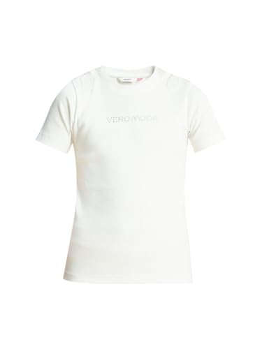 VERO MODA Girls Regular Fit White T-Shirt