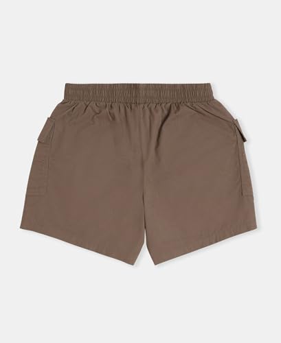Jockey WZ06 Women's Super Combed Cotton Regular Fit Hybrid Cargo Shorts_Dark Khaki_L