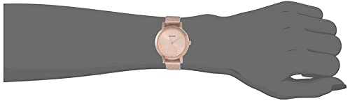 Sonata Linnea Quartz Analog Rose Gold Dial Rose Gold Stainless Steel Strap Watch for Women - NR8174WM02