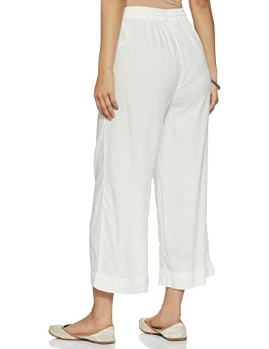 Max Women's Regular Pants (NOOSPL21OW_Off White_2XL)
