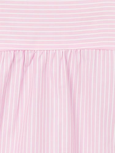 Max Girls Striped Shirt (Pink_12-14 Y)