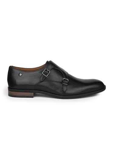 Hush Puppies Men's Expert PERF Slipon Black Leather Oxford (8546119)