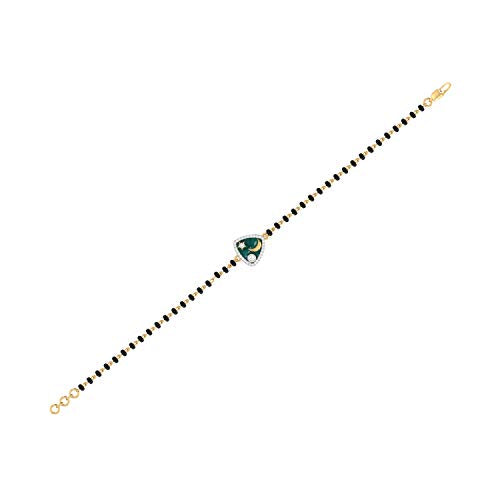 PC Jeweller 14k (585) Yellow Gold and Diamond Bracelet for Women