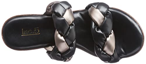 Inc.5 Wedges Fashion Sandal For Women_990113_BLACK_3_UK