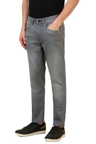 Allen Solly Men Grey Mid Wash Jeans