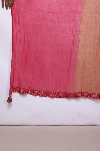 Aarke Ritu Kumar Pink Dhaarna Kurta With Pant And Dupatta