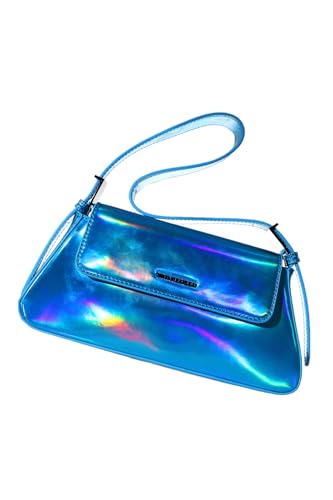 Van Heusen Women Blue Solid Casual Sling Bag