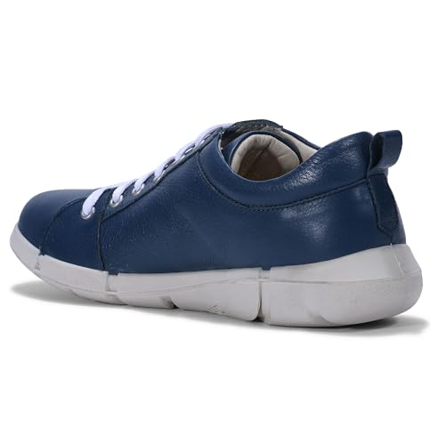 Woodland Women Navy Sneakers | Casual Shoes for Men, Outdoor Shoes, Comfortable Footwear, lace up Shoes, Durable Shoes