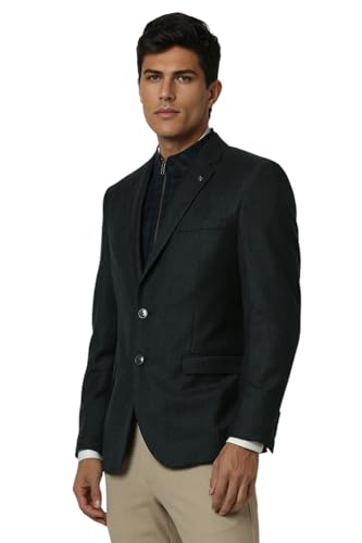 Van Heusen Men's Blazer (VHBZDSLFX69863_Green