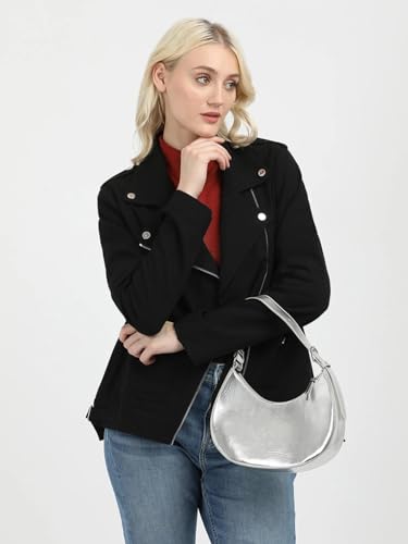 Calvin Klein Jeans Women's A-Line Coat (M4GC7121BLK_Black