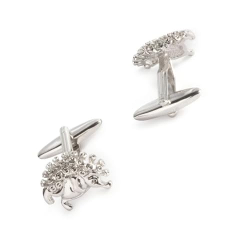 Shazé The Prickly Charm Cufflinks