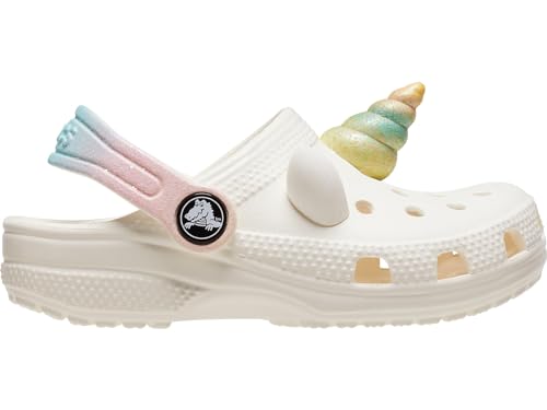 Crocs 209701-0WV-C7 Classic IAM Rainbow UnicornCgT Chk Chalk