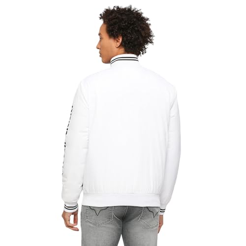 Pepe Jeans Men's A-Line Coat (PM402920_White