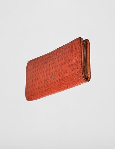 Calfnero Orange Women's Wallet (2591 WS-Orange)