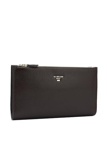 Da Milano Genuine Leather Brown Multi Pouch (10058)
