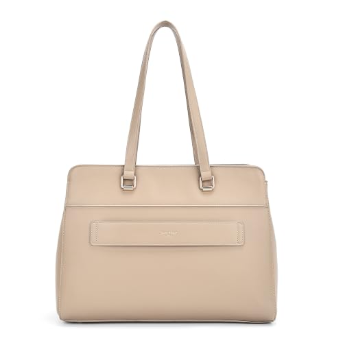 Akiki London Women's Ruskin Laptop Tote Handbag | Upto 15 Inch Laptop | Tote Bag for Work | Ladies Purse | Stylish Shoulder Bag | Gift for Women