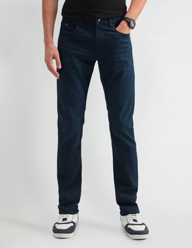 Arrow New York Men's Slim Jeans (ANAIJN2659_Indigo