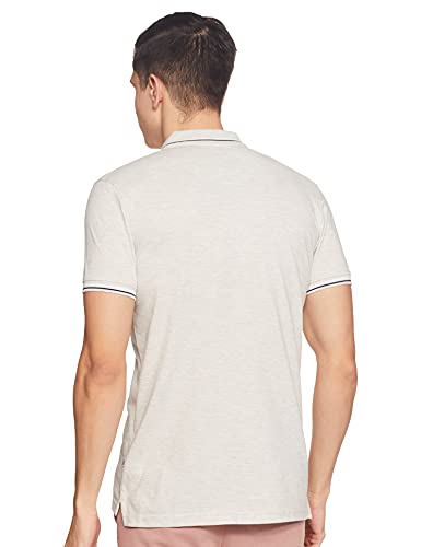 Max Men's Slim Tshirt (NOOSNMPTPEM1ECRU_Ecru L)