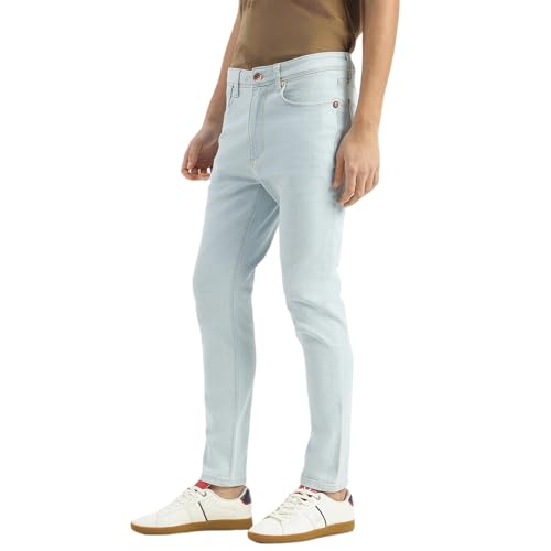 United Colors of Benetton Men's Low Crotch Jeans (25A4REJE1359I901_Blue