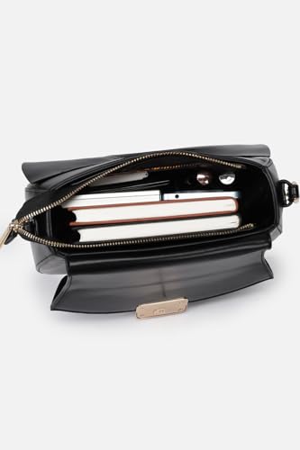 Allen Solly Womens Solid black HANDBAG