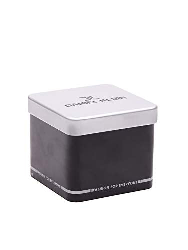 Daniel Klein Analog Gunmetal Dial Men's Watch-DK.1.12335-3