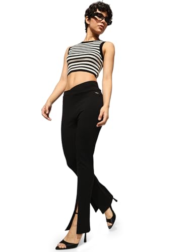 ONLY Women's High-Rise Skinny Fit Legging Anthracite