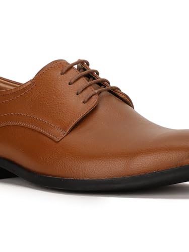 Bata Magnus E Men's Light Brown Formal Shoes - 10 UK (8213123)