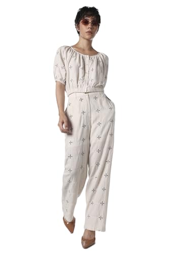 ONLY Women's Loose Pants (9020731-Cloud Dancer_Cloud