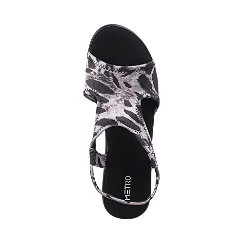 Metro Womens Synthetic Black Sandals (Size (5 UK (38 EU))