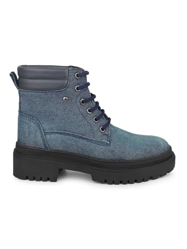 Inc.5 Womens Navy Blue Casual Solid Round Toe Ankle Boots