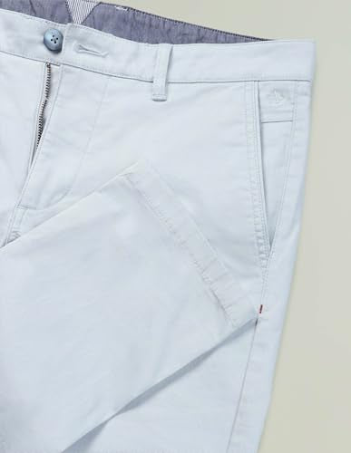 Arrow Sports Men's Mid Rise Slim Fit Trouser Light Blue