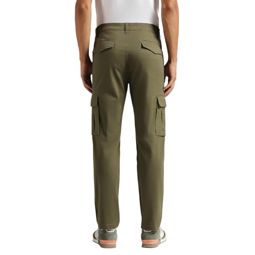 Pepe Jeans Men's Slim Pants (PM211888_Olive Green