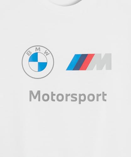 PUMA | BMW M Motorsport Essentials Men's Logo Tee | White | 2XL